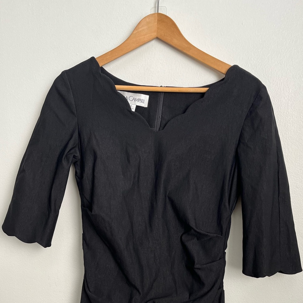 Sara Campbell Black Ruched Cocktail
Dress - Picture 3 of 11
